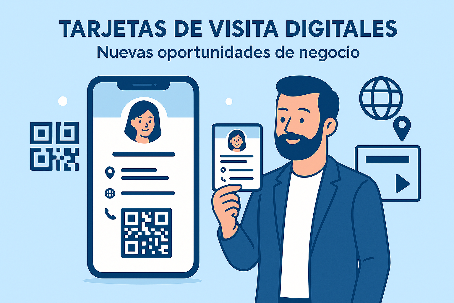¿Qué son las tarjetas de visita digitales y cómo impulsan nuevas oportunidades de negocio para empresas y autónomos?